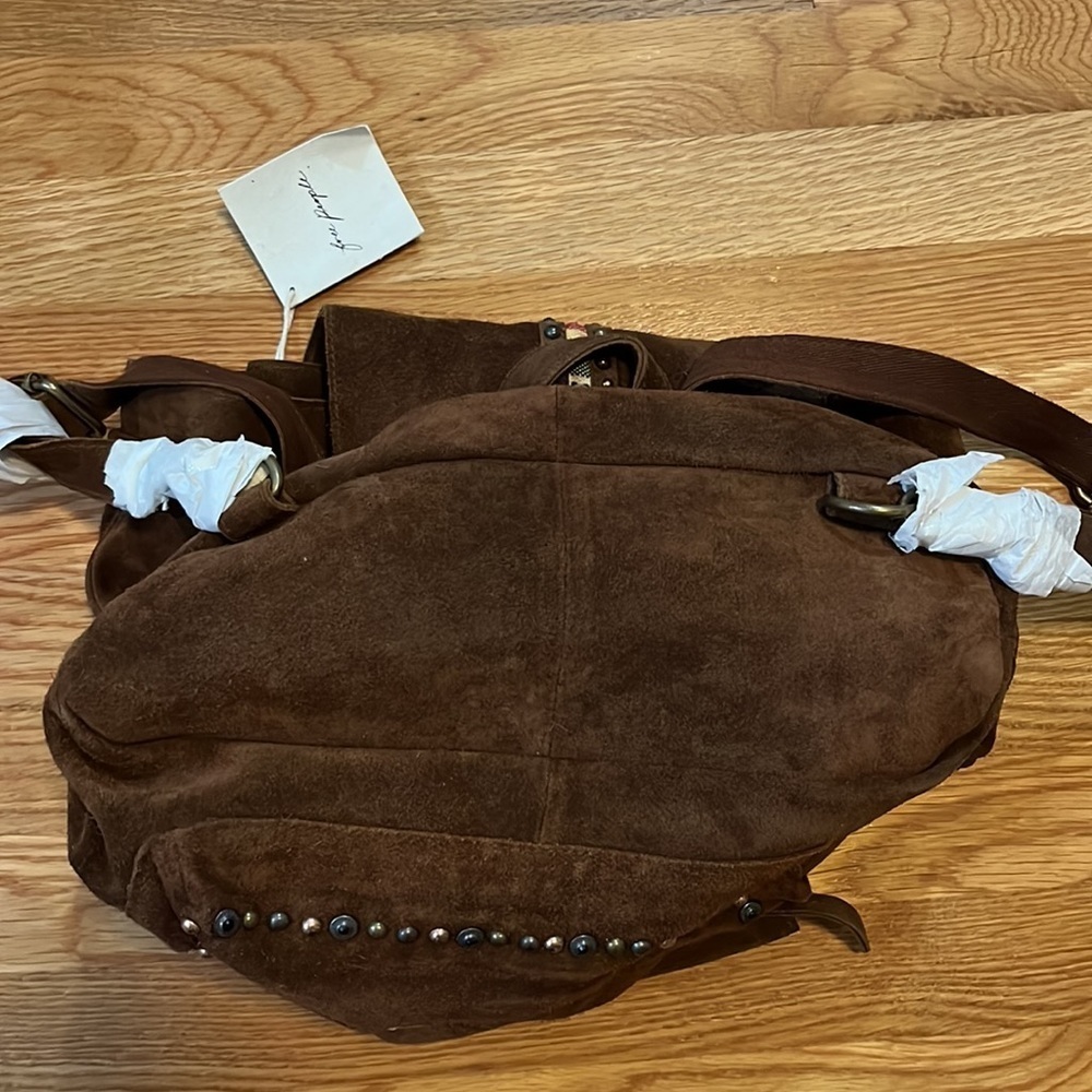 Free People Suede Sardona Bag NWT - Picture 5 of 16